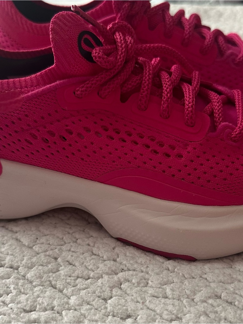 lululemon athletica Hot Pink Women's Athletic Sneakers